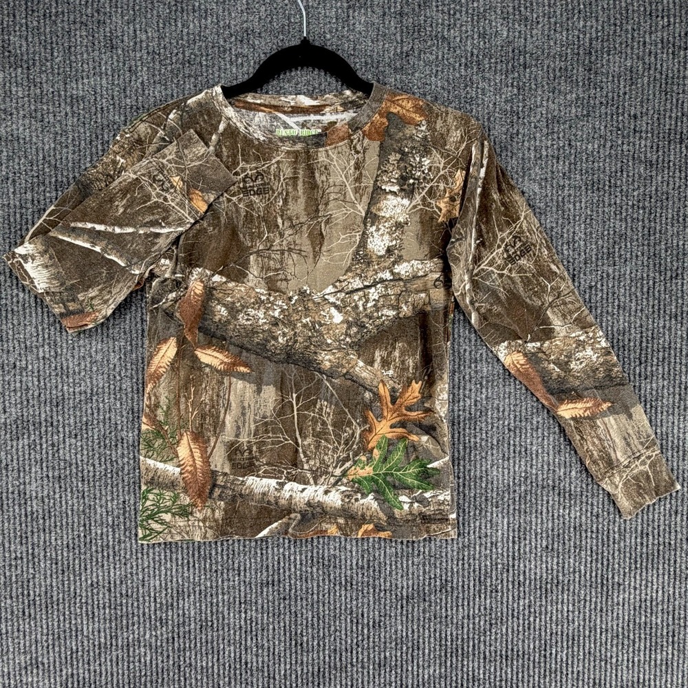 Rustic Ridge long sleeve hunting shirt size Medium camoglauge southern gothic